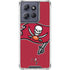 NFL Tampa Bay Buccaneers Large Logo Moto G Power 5G (2025) Clear Case